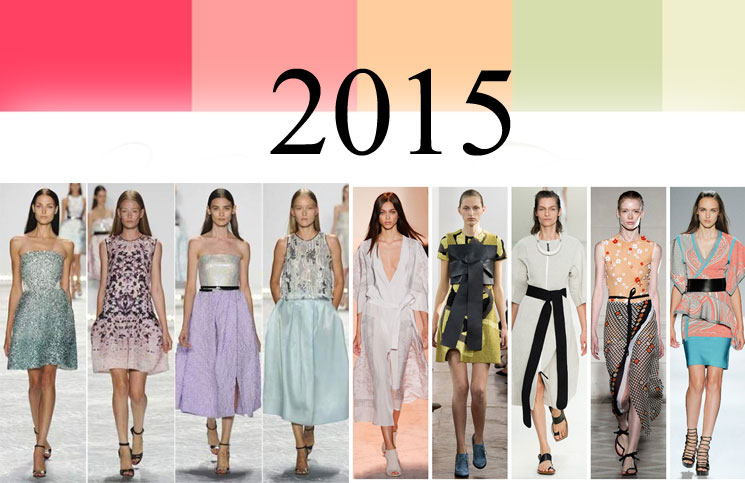 Pet vrućih boja za leto 2015