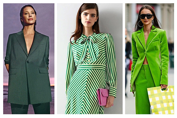 modni trendovi za 2023 prolecno zelena