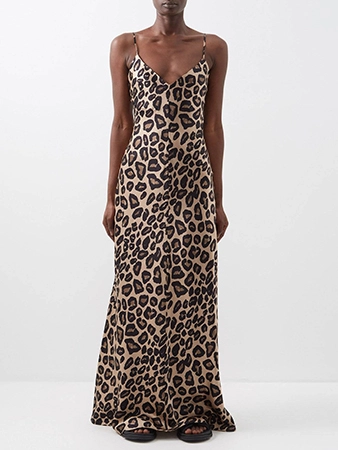  leopard print haljina