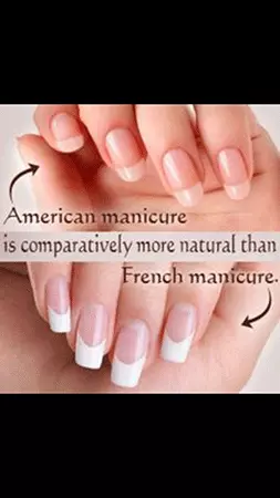  razlika francuski americki manikir