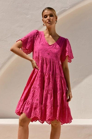  pink haljine za prolece