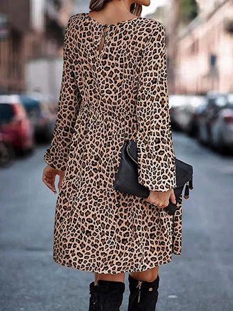 leopard haljine za prolece